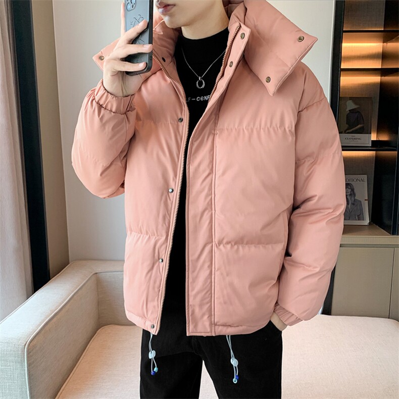 酒店风冬季棉衣男加厚棉袄外套ins情侣款面包棉服M0761-P100,男装棉衣,星座308B-2