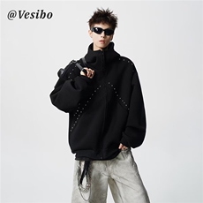 1506/GW0100/P58新款卫衣港风宽松简约连帽女潮流帅气百搭，男装卫衣，星座1506A