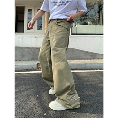 DN802-P65新款美式潮牌复古破洞水洗工装裤男百搭牛仔裤-网图现货，男装牛仔裤，星座603-2