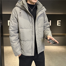 冬季新款高品质白鸭绒加厚连帽羽绒服防寒外套上衣男YR137P180，男装羽绒服，电商B226