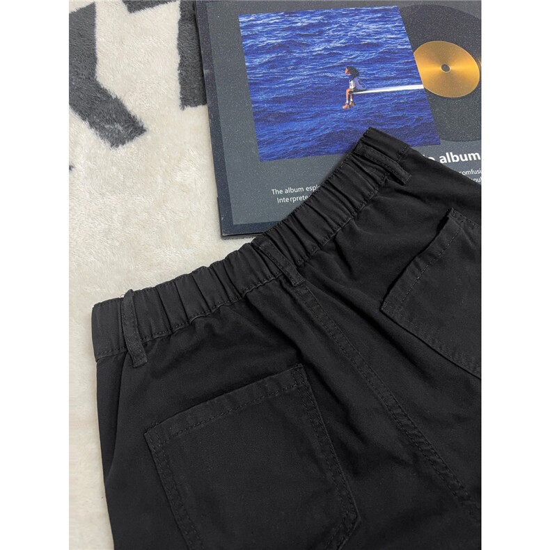 B221美式ins高街斜切宽松直筒洗褪工装牛仔裤LK25610-特P48控88,男装牛仔裤,电商B221