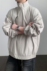 JK303/P65春装新款现货立领夹克男外套宽松大码潮上衣，男装夹克，电商基地A050