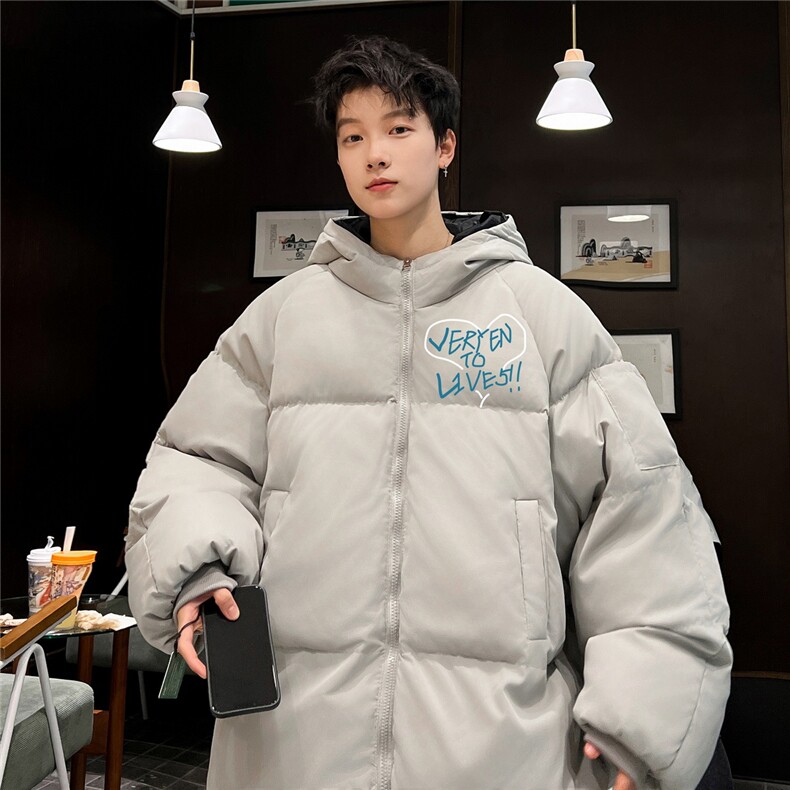 棉袄厚外套港风日系棉衣纯色棉服大码面包服1016-1M03P90K118,男装棉衣,星座1016-1（原电商B408-1）