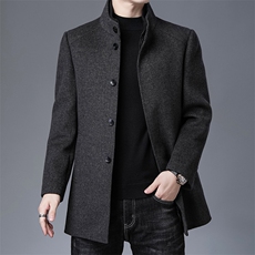 BEN2805钱塘2020-2中年男士冬季新款立领百搭厚款夹克外套P315，男装夹克，钱塘207-2