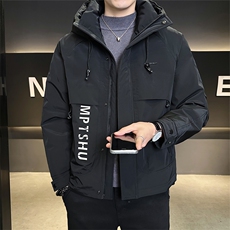 户外工装男士羽绒服白鸭绒标50连帽保暖外套B317/9909/P255，男装羽绒服，电商B317