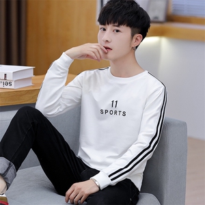 家乐W811秋季卫衣男套头韩版潮流上衣百搭休闲装长袖t恤图片