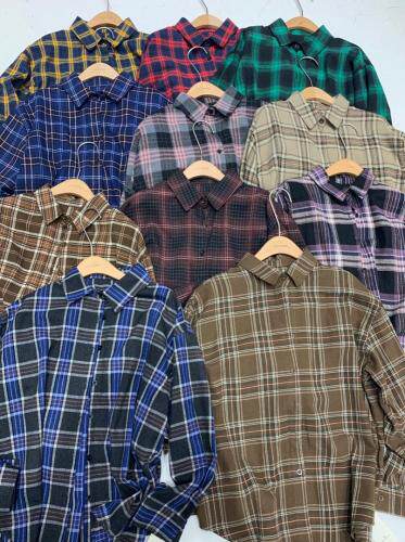 百搭格子衬衣，女装，23