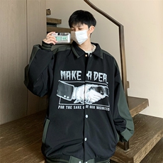 22冬新款宽松休闲oversize冬季厚款棉衣B266-Y618-P115，男装棉衣，星座B257-1
