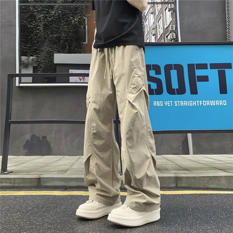 夏季薄款速干透气打褶伞兵冲锋裤工装直筒310A-4-KZ95-特批30，男装工装外套，星座310A-4