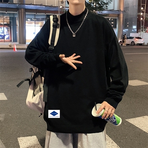 M18061-P45 加绒款-P65半高领毛衣男士大码针织衫男毛线衣男图片