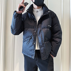 社会小伙立领ins棉衣外套潮流羽绒服男，男装棉衣，电商A343