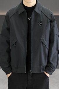 羽绒服男新标50白鸭绒夹克外套休闲时尚翻领男士上衣NY822-P135图片