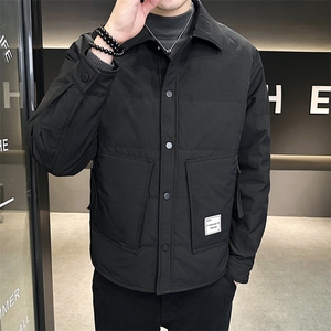 AK97906钱塘2020-3时尚休闲冬季厚款百搭简约中年男士羽绒服P150图片