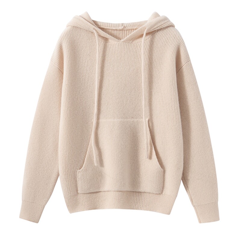 2025年新款百搭男女同款元宝针12针加厚保暖羊毛连帽衫，童装儿童羊毛衫，宏杨羊绒