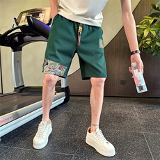 夏季男士拼接短裤时尚百搭休闲五分裤C208-6801-特P30控59，男装牛仔裤，电商C208