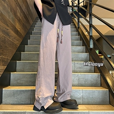 XZ616春夏季新款新中式盘扣设计款休闲裤TY2445特P30控58，男装休闲裤，星座512A（原616）