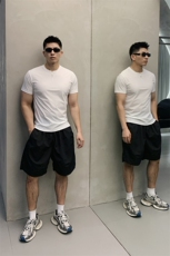 25夏季新款高品质透气舒适印花短袖T恤肌肉男705-1-T008-P55，男装T恤，星座705-1