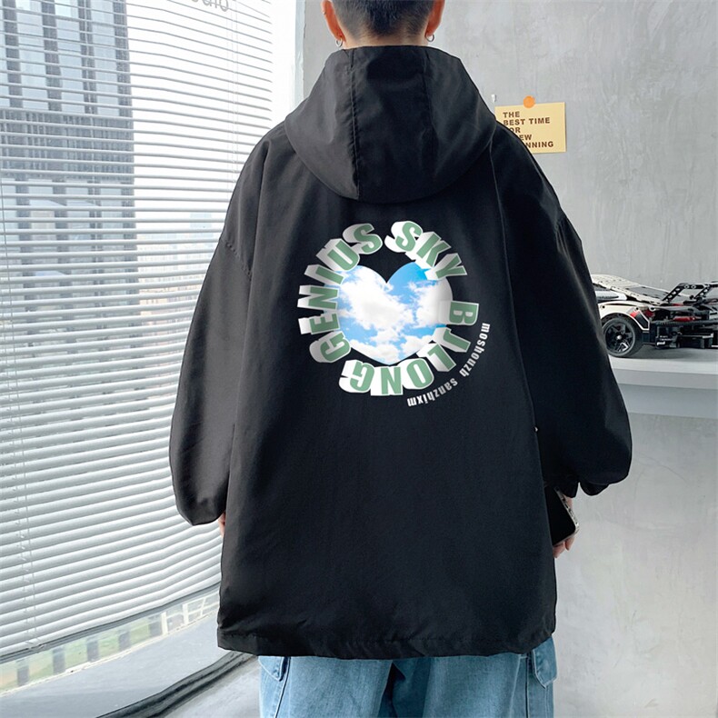 ！港风风衣男短款长袖夹克男休闲外套男上衣男DJK296-P45,男装夹克,电商B371