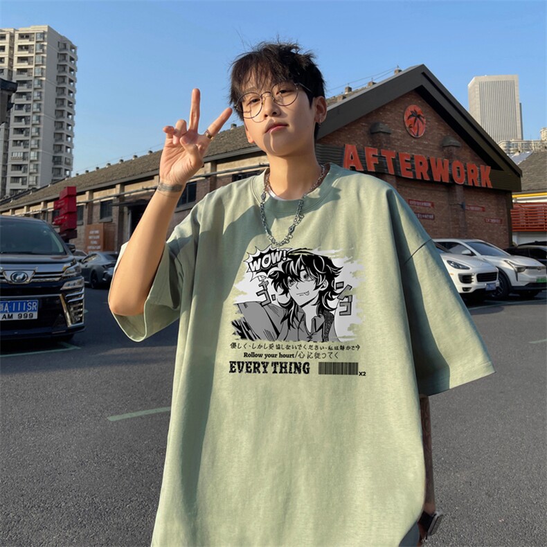 量大优供视频230g重磅纯棉短袖T恤男NT222-特P19控38,男装T恤,电商B367