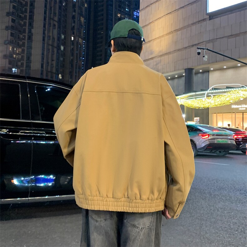 美式vintage豹纹衬衫夹克牛仔短袖外套设计感JK02528-P90,男装衬衫,星座308B-2