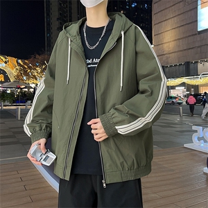 现货8507-P70大码控118春季大码户外连帽夹克外套图片