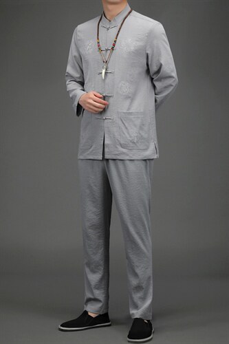 BETZ221钱塘2020-2唐装风中老年男装中老年套装P80,男装中老年男装,钱塘207-2