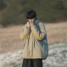 2023冬季加厚冲锋衣服cityboy潮流复古保暖宽松衣W6175-P80，男装棉衣，星座512-3