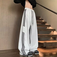 现货供应2025秋季新款男士休闲大码长裤运动裤时尚长裤K36，女装休闲裤，星座1816-1（原1210-1）
