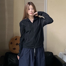春夏款高品质冰感速干防晒服休闲户外运动外套透气弹力机能风夹克，男装防晒衣，电商A486-1