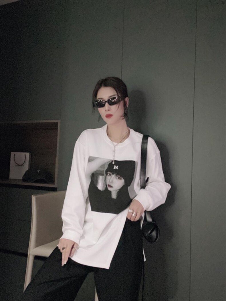 美女开叉大版T，其它，可纳奇