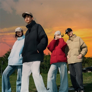特批多模高品质时尚百搭宽松立领休闲棉服A247-MY370 特批65控108图片