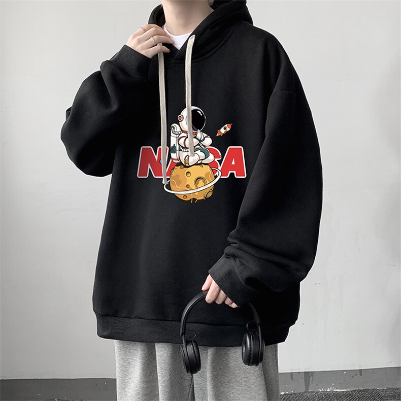 纯棉连帽卫衣男大码运动帽衫宽松薄WY2289-P35,男装卫衣,电商A040