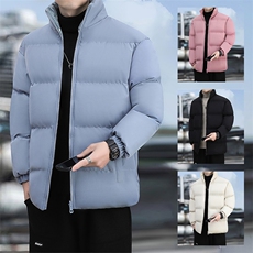 双面穿棉衣男士2024冬季新款潮牌百搭宽松时尚情侣棉服MY2218-P55，男装棉衣，星座1402-1