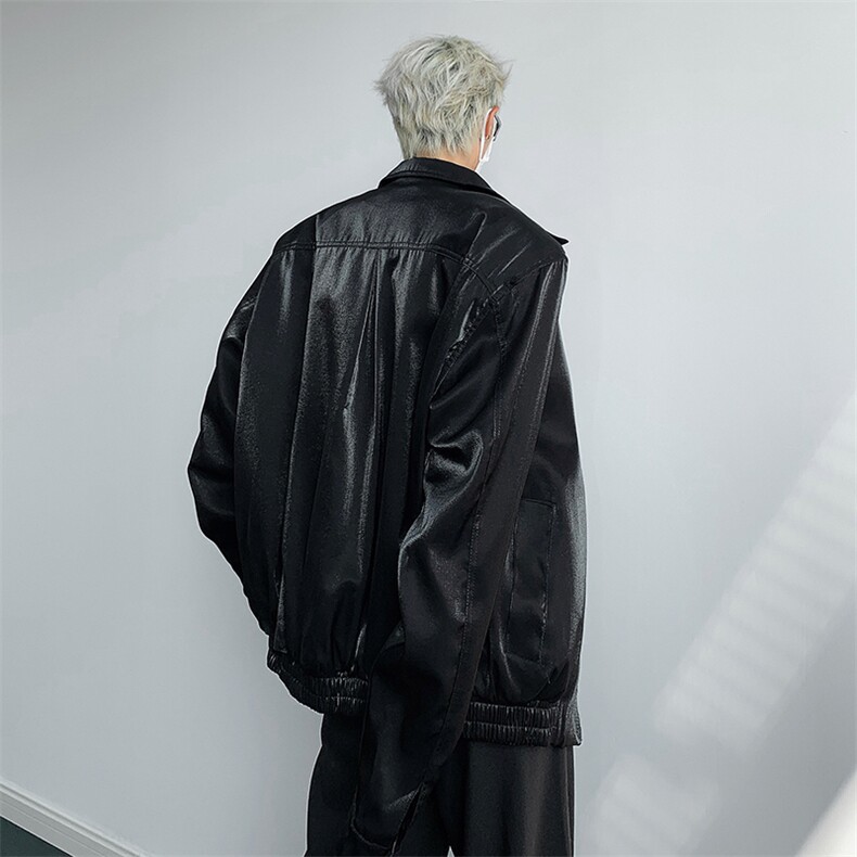 Wt30-P65美式街头潮牌短款垫肩夹克,男装夹克,星座1501-1