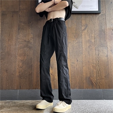春夏季新款美式高街机能铆钉解构休闲裤BK2304-P60控78，男装休闲裤，星座1002-1