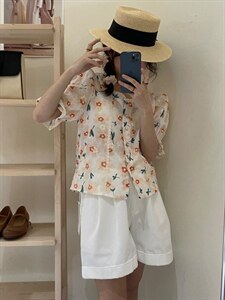 韩系小衫～图片