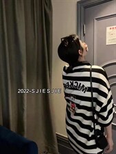 短袖条纹polo衫米奇，其它，玉米青豆