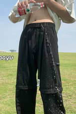 XZ616夏季新款防水速干可拆卸两节休闲裤TY889特P25控48，男装休闲裤，星座512A（原616）