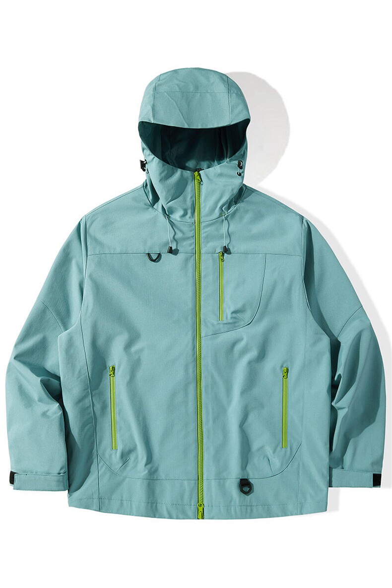 新款男女高品质户外登山服青少年学生冲锋衣夹克外套JK6633-P79,男装夹克,电商B306