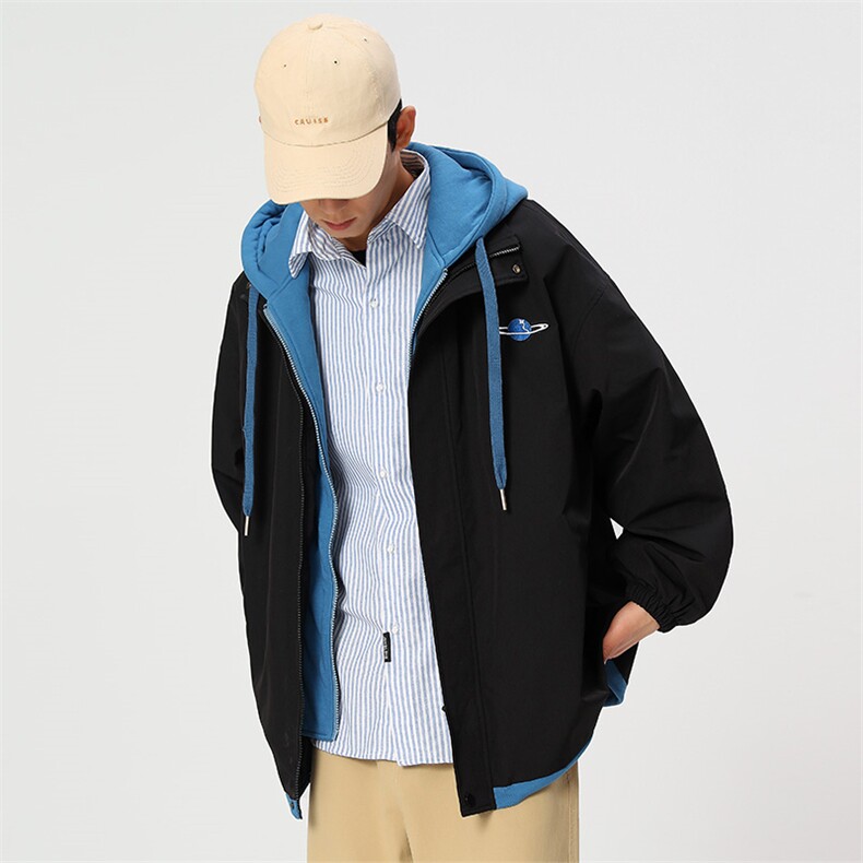 秋冬款棒球服外套男潮牌潮流字母刺绣情侣学生夹克22111-P73控118,男装夹克,星座717