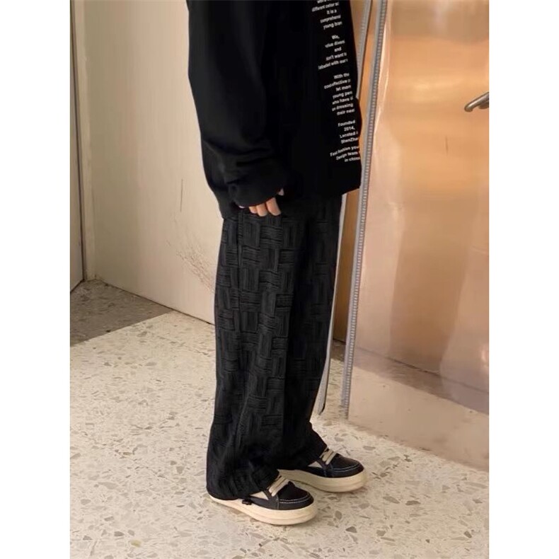 美式重磅加绒男女秋冬炸街灯芯绒直筒显瘦卫裤SF70P32,男装休闲裤,星座1112-1