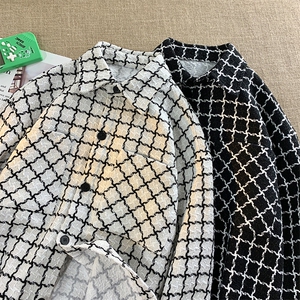 23春装新款小香风工装男外套上衣DSA059-7806-P60-限78,简约高级女装穿搭图片