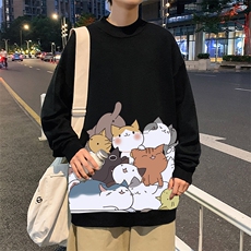 M18162-P45加绒款-P65半高领毛衣男士大码针织衫男毛线衣男，男装针织衫/毛衣，电商A040