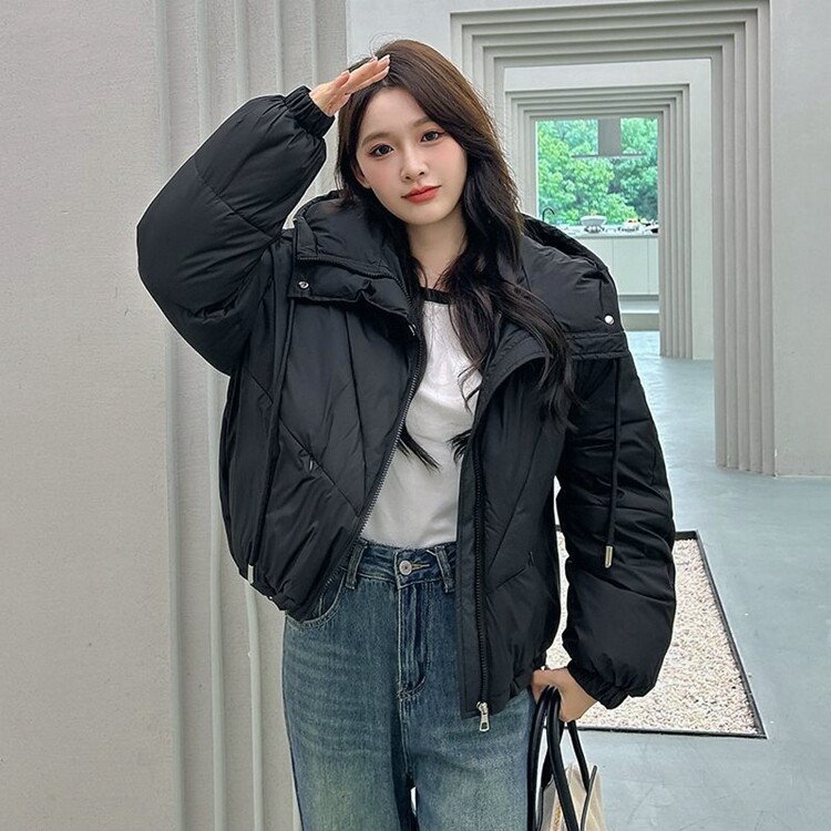 短款冬季2025新款棉服女宽松小个子加厚韩版面包棉衣外套潮搭休闲,男装棉衣,星座218-8