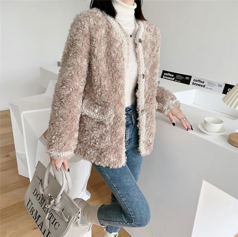 三七毛小香风外套，其它，有声有色