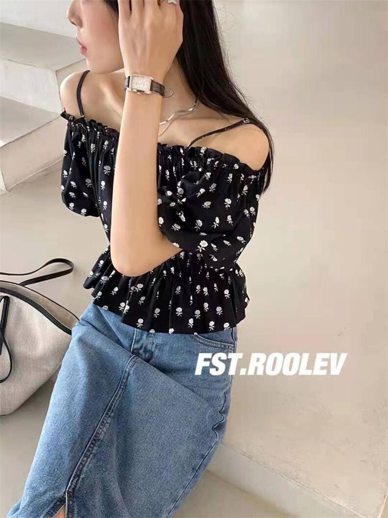 碎花小衫，其它，FST