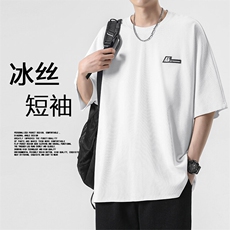 冰丝透气清爽美式速干短袖薄款透气休闲百搭TT311-特批3659，男装T恤，星座718
