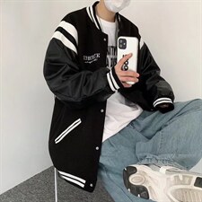 潮流夹克潮男春季棒球领夹克J8051P65，男装夹克，星座1116-2