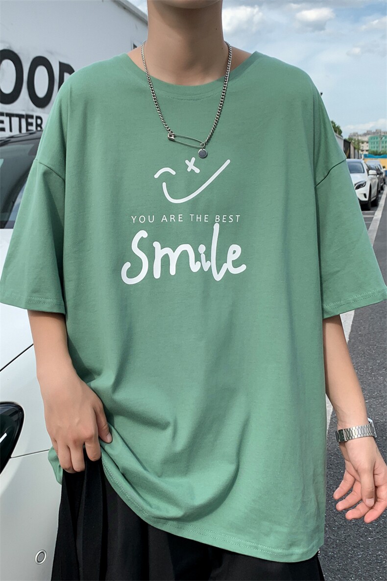 ！版权注册2021夏季男士纯棉短袖T恤潮流半袖体恤衫T701P25,男装T恤,电商B220