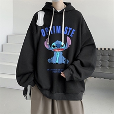 连帽卫衣男大码运动服帽衫外套WY2220-P35加绒款-P40，男装卫衣，电商A040